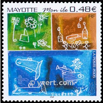 n.o 178 -  Sello Mayotte Correos