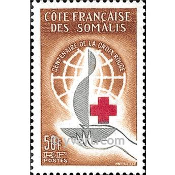 n° 315 -  Selo Somalilândia Francesa Correios
