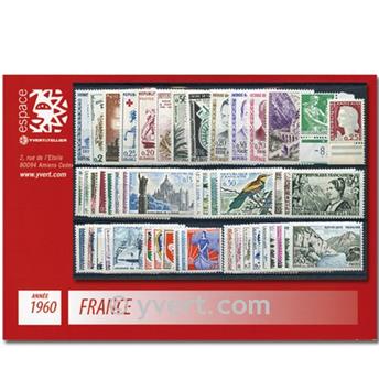 n° 1230/1280  - Stamp France Year set  (1960)