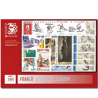 n° 2676/2735  - Timbre France Année complète  (1991)