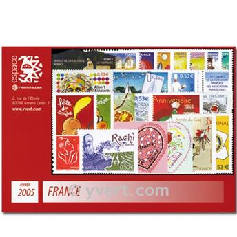 n° 3731/3860  - Stamp France Year set  (2005)