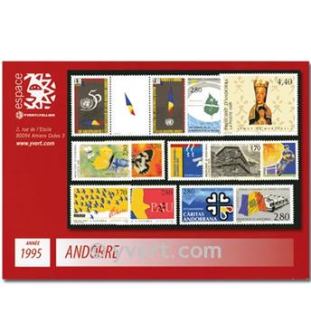 nr. 454/466 -  Stamp Andorra Year set (1995)