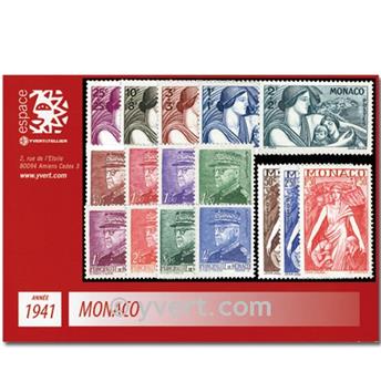 nr. 215/233 -  Stamp Monaco Year set (1941)