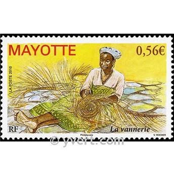 n° 233 -  Timbre Mayotte Poste