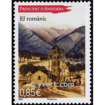 n° 679 -  Timbre Andorre Poste