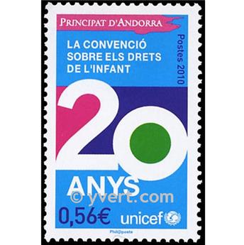 nr. 688 -  Stamp Andorra Mail