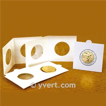 COIN HOLDERS: 27.5 mm - SELF SEALING