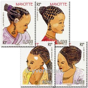 n.o 241 / 244 -  Sello Mayotte Correos