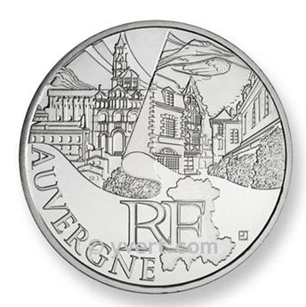 10 € DE LAS REGIONES - Auvergne - 2011