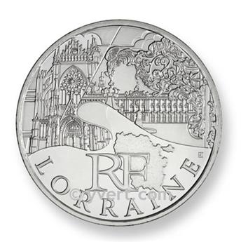 10 € DE LAS REGIONES - Lorraine - 2011