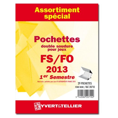Assortiment de pochettes (double soudure) : 2013-1er semestre Assortiment de pochettes (double soudure) : 2013-1er semestre