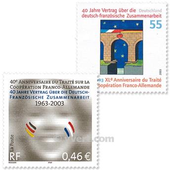 2003 - Emissão conjunta-França-Alemanha