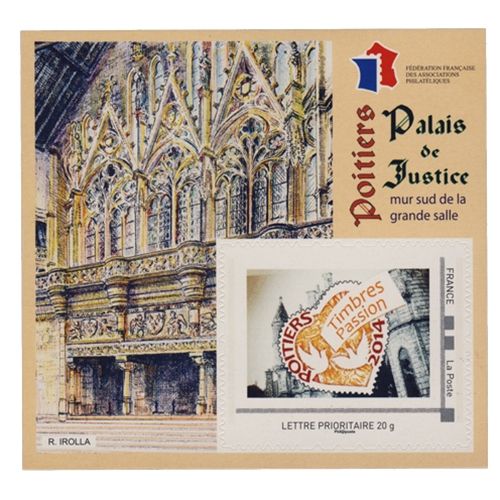 nr. 8 -  Stamp France FFAP Stamp