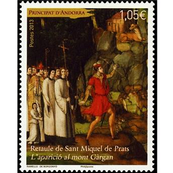 nr 740 -Stamp Andorra Mail