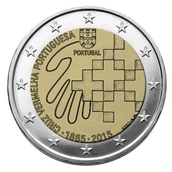 2 EURO COMMEMORATIVE 2015 : PORTUGAL (15e anniversaire de l'accession au trône du Grand-Duc Henri)