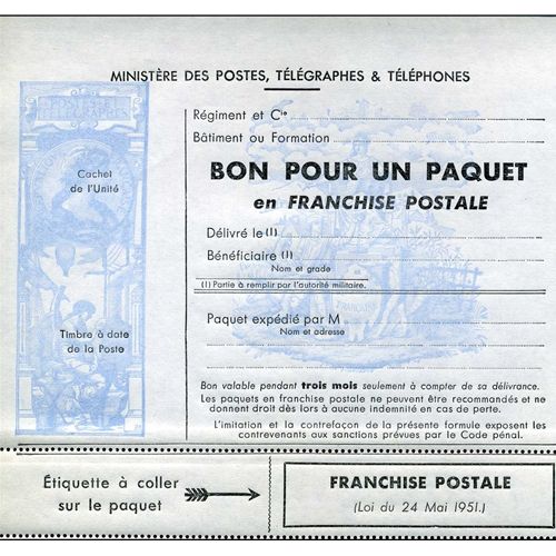 n° 14 - Selo França Franquia postal