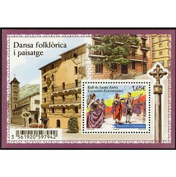 n° F757 - Stamps Andorra Mail