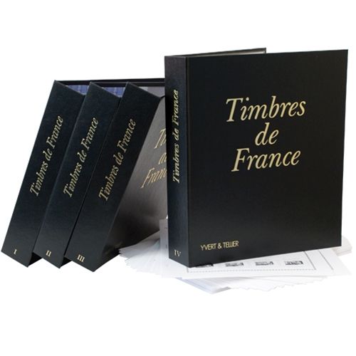 Álbum FUTURA FS I-II-III-IV + juegos de hojas SF Francia 1849-2014 Álbum FUTURA FS I-II-III-IV + juegos de hojas SF Francia 1849-2014