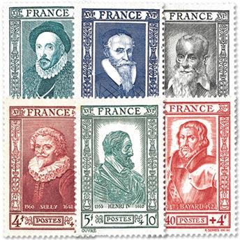 nr. 587/592 -  Stamp France Mail