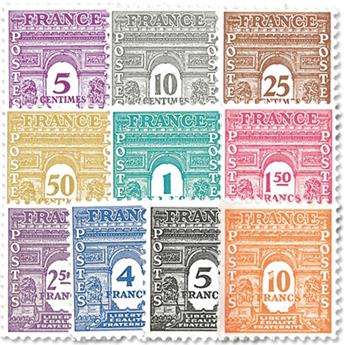 n° 620/629 -  Timbre France Poste