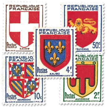 nr. 834/838 -  Stamp France Mail