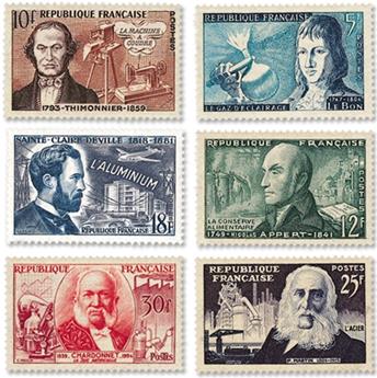 nr. 1012/1017 -  Stamp France Mail