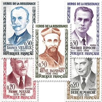 nr. 1248/1252 -  Stamp France Mail