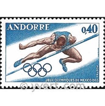 n° 190 -  Timbre Andorre Poste