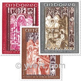 nr. 198/200 -  Stamp Andorra Mail