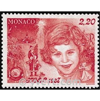 n° 1599 -  Selo Mónaco Correios