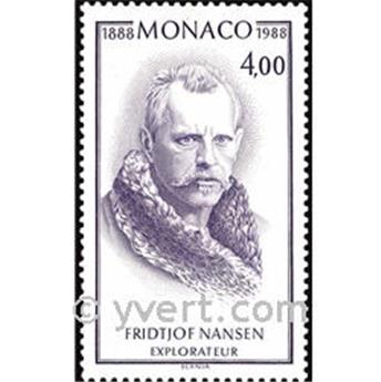 n° 1640 -  Selo Mónaco Correios