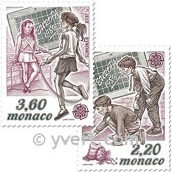 n° 1686/1687 -  Timbre Monaco Poste