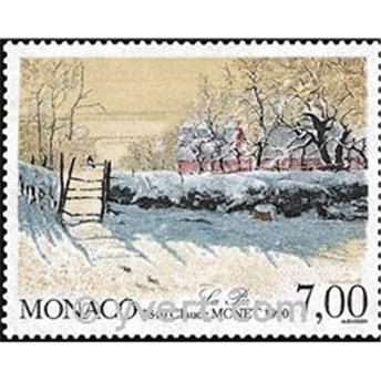 n° 1747 -  Selo Mónaco Correios