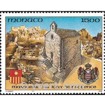 n° 1841 -  Selo Mónaco Correios