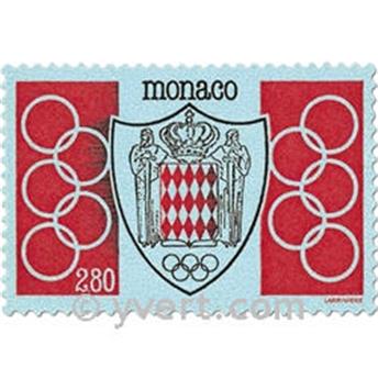 n° 1888/1903 -  Selo Mónaco Correios