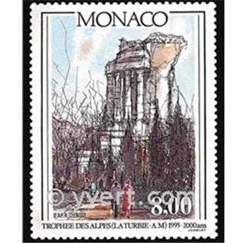 n° 1992 -  Selo Mónaco Correios