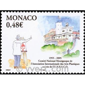 n° 2482 -  Selo Mónaco Correios