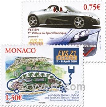 n° 2487/2488 -  Timbre Monaco Poste