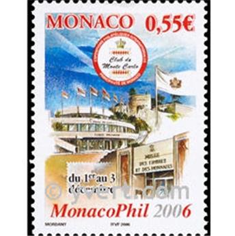 n° 2521 -  Selo Mónaco Correios
