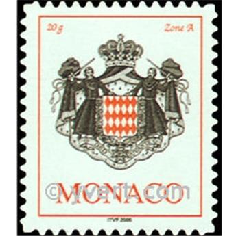 n° 2535 -  Selo Mónaco Correios