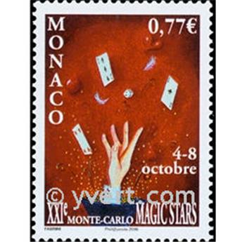 n° 2555 -  Selo Mónaco Correios