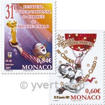 nr. 2566/2567 -  Stamp Monaco Mail