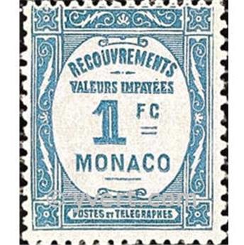 n° 27 -  Timbre Monaco Taxe