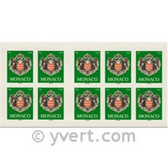nr. 14a -  Stamp Monaco Booklet Panes