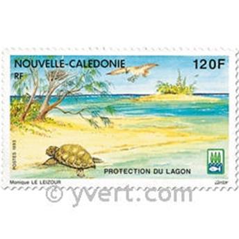 n.o 636 -  Sello Nueva Caledonia Correos