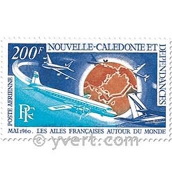 n.o 112 -  Sello Nueva Caledonia Correo aéreo