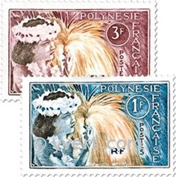 nr. 27/28 -  Stamp Polynesia Mail