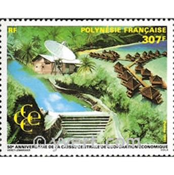 n° 395 -  Selo Polinésia Correios