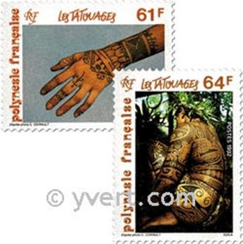 nr. 413/414 -  Stamp Polynesia Mail