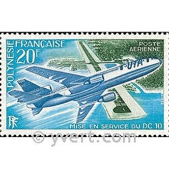 n.o 74 -  Sello Polinesia Correo aéreo